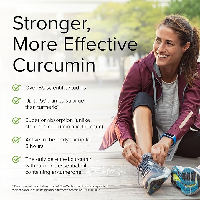 Terry Naturally CuraMed 750 mg Curcumin Complex | BCM-95 | Non-GMO, Gluten-Free (90 Softgels)